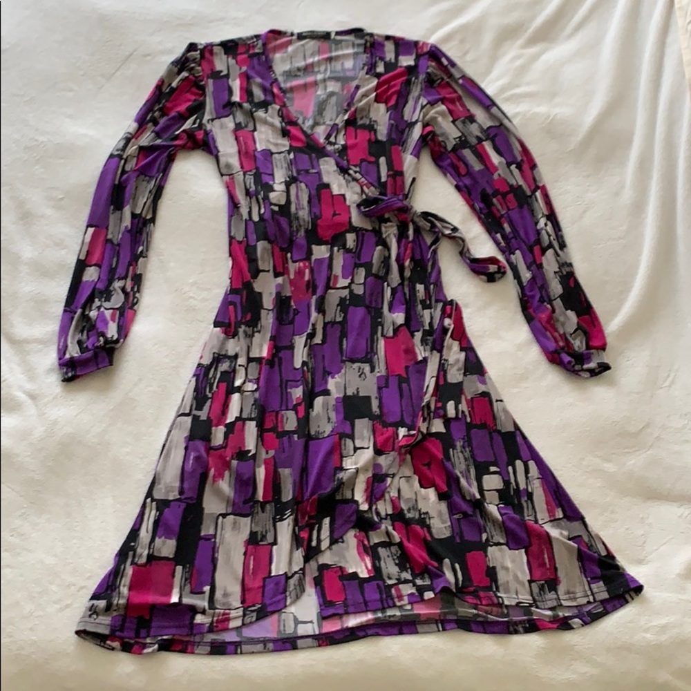 Narcissist Wrap Dress - Picture 2 of 8